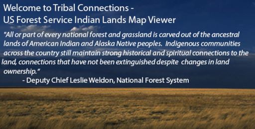 Forest Service Releases Interactive Tribal Connections Map