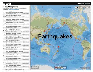 Global Earthquake Numbers on Par for 2015