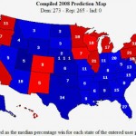 Blog – US Presidential Election Prediction Maps 08 compared to 04
