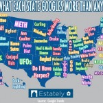 Infographic – Map of What Each state Googles More than Any Other