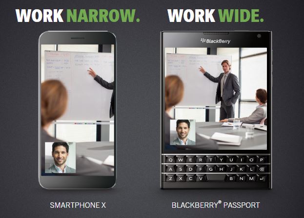 BlackBerry Passport Redefines Productivity for Mobile Professionals