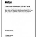 Community for Data Integration 2013 Annual Report