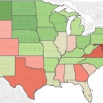 Map of the Day - Best and Worst States at Managing Money