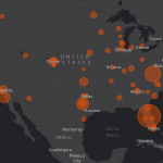 map of mass shootings in america
