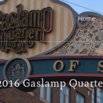 2016 San Diego Gaslamp Map