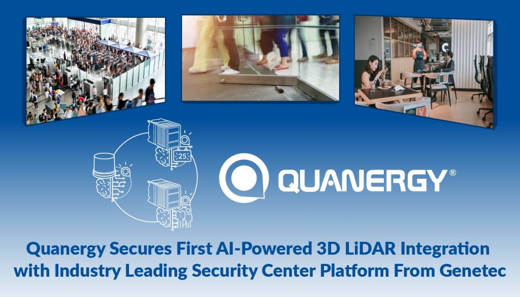 Quanergy Secures First AI-Powered 3D LiDAR Integration