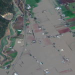 Maxar Satellite Imagery: Flooding Along Fraser River, British Columbia