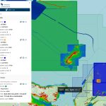 CARIS Cloud demonstration account populated with PDF paper chart, S-57 ENCs and Non-Navigational Bathymetry. Image courtesy of the Canadian Hydrographic Service