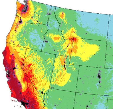 New USGS map shows where the most damaging earthquakes are likely to occur in the US