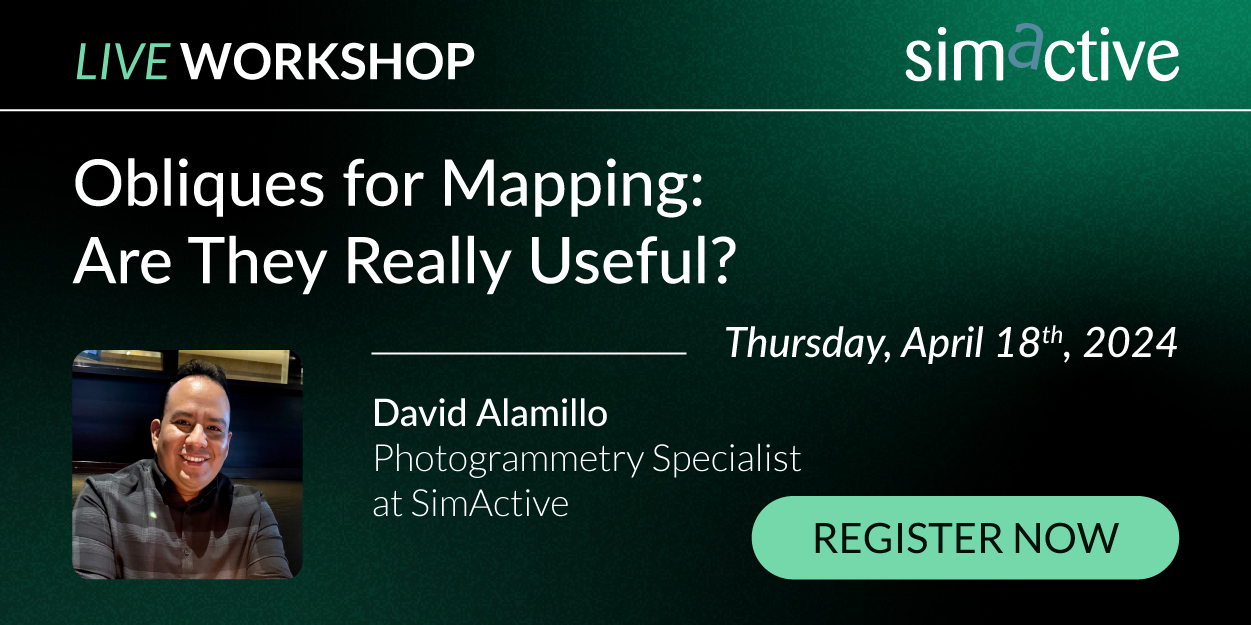Live Workshop : Obliques for Mapping: Are They Really Useful?