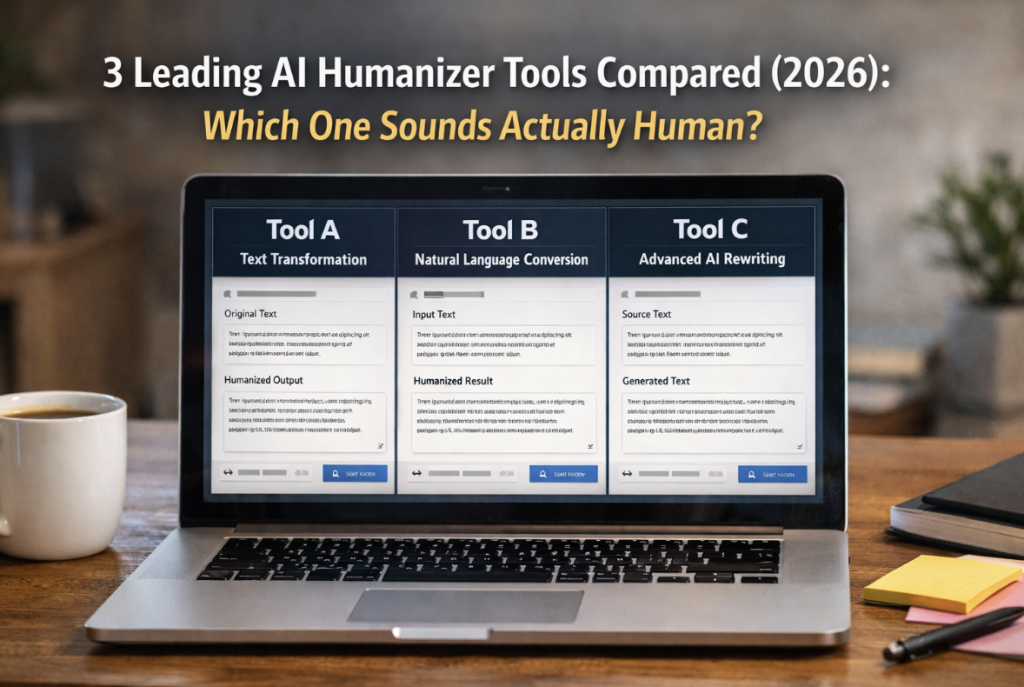 3 Leading AI Humanizer Tools Compared in 2026