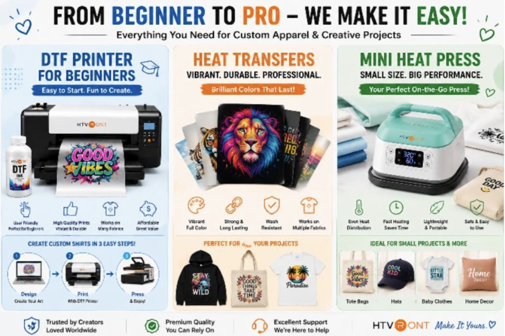 DTF Printer for Beginners: Easy Guide to Starting a Custom Printing ...